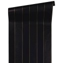 Versace|Moderne Tapete schwarze Streifen metallic|Streifen