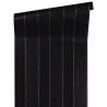 Versace|Moderne Tapete schwarze Streifen metallic|Streifen