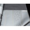 Versace|Wallpaper silver glossy stripes|Stripes