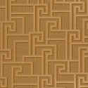 Papeldecor|Luxustapete goldenes metallisches Labyrinth|Tapeten-Ausverkauf