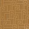 Papeldecor|Luxustapete goldenes metallisches Labyrinth|Tapeten-Ausverkauf