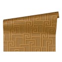 Papeldecor|Luxustapete goldenes metallisches Labyrinth|Tapeten-Ausverkauf