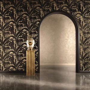 Papeldecor|Urban Jungle Palm Leaves Cream Green Wallpaper|Floral 2