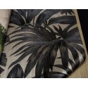 Versace|Papier peint tropical grandes feuilles de palmier finition métallisée|Tropical
