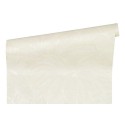 Versace|Papier peint tropical feuilles de palmier blanches effet brillant|Tropical