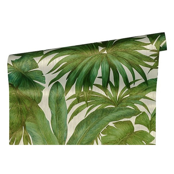 Versace|Papier peint tropical feuilles de palmier vertes|Tropical