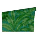 Versace|Tropical wallpaper large green palm leaves|Tropical