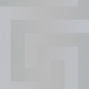 Versace|Wallpaper Versace Greek key silver metallic|Wallpaper