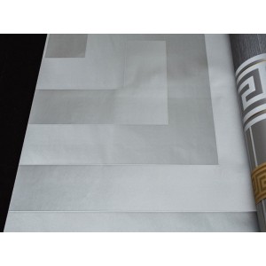 Casamance|Geflechtmuster Tapete kupfer-gold metallisch|Hochwertige 2