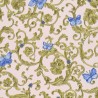 Versace|Papier peint ornemental élégant avec fleurs et papillons|Papier Peint