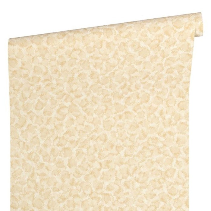 Versace|Versace Vasmara Tapete in Tierfelloptik|Lederimitat