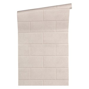 Papeldecor|Rustikale Tapete in hellgrauer Steinoptik|Steinimitat 2