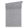 Versace|Grey stone block wallpaper|Stone Imitation