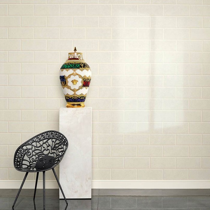 Versace|Tapete elegante Steinblöcke|Tapeten