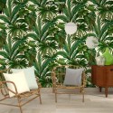 Versace|Papier peint tropical feuilles de palmier|Tropical