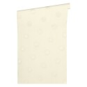 Versace|Papel pintado Versace blanco con logo gris|Minimalista