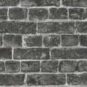 As Creation|Black brick wallpaper|Brick Imitation