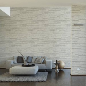 As Creation|Tapete braune Mauerwerksblöcke|Tapeten 2
