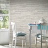 As Creation|White block stone brick wallpaper|Wallpaper