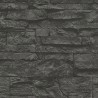 As Creation|Limestone wall effect wallpaper black color|Wallpaper
