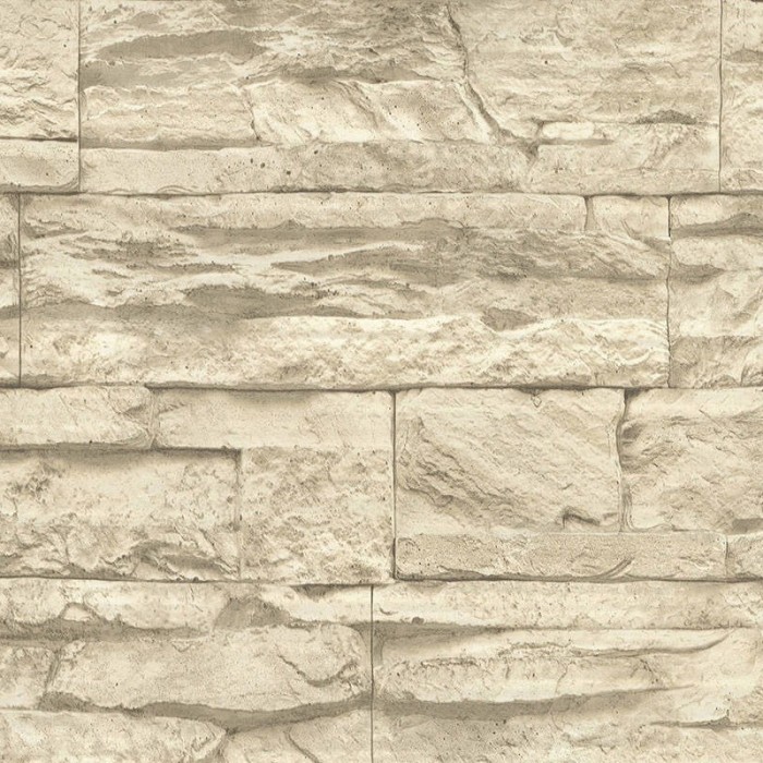 Papel pintado imitación muro pieda caliza - As Creation Wood´N Stones 707130