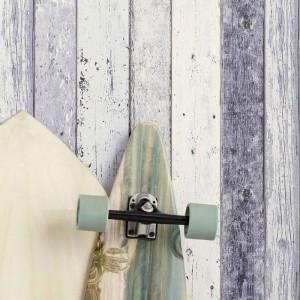 Marburg|Papel pintado geométrico efecto madera gris moderno|Imitacion Madera 2
