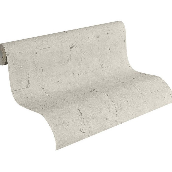 As Creation|Cement tile effect wallpaper|Factory Style