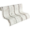 As Creation|Industrial white wood and slats wallpaper|Wood Imitation