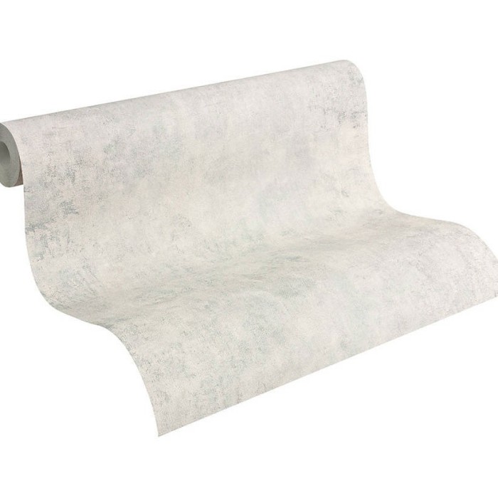 Papel pintado pared blanca enyesada - As Creation Wood´N Stones 954064