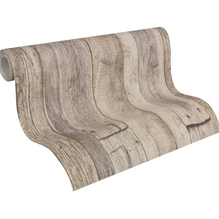 As Creation|Papier peint planches de bois vieilles|Imitation Bois