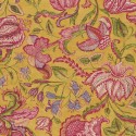 Eijffinger|Papier peint floral hindou jaune|Papier Peint