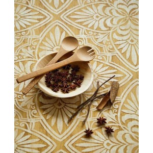 Papeldecor|Tapete fröhlicher Dschungel mit Blumen und Tieren|Tapeten 2