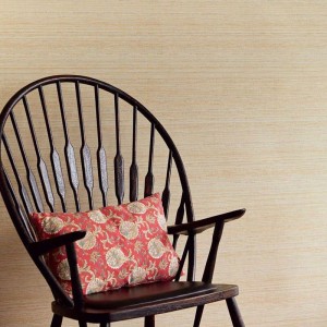Casamance|Unifarbene Tapete taupe-beige Textileffekt matt|Tapeten 2