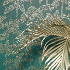 Papeldecor|Wallpaper elegant floral pattern with oriental touch|Wallpaper 2