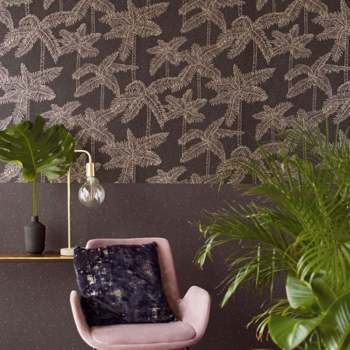 Eijffinger|Tapete Palmen tropisch modern|Tapeten