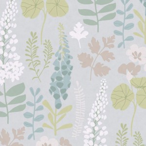 Eijffinger|Scandinavian wallpaper with Nordic flower bouquets|Wallpaper