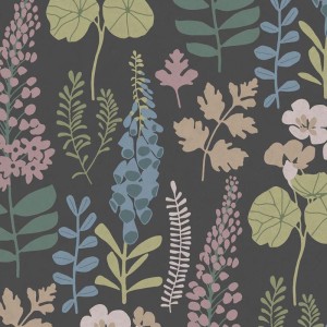 Eijffinger|Scandinavian wallpaper with Nordic flower bouquets|Wallpaper