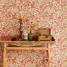 Papeldecor|Wallpaper floral print with pomegranates Hindu style|Wallpaper