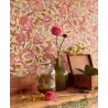 Papeldecor|Wallpaper floral print with pomegranates Hindu style|Wallpaper