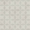 Papeldecor|Silky textile wallpaper, linen effect with geometric motifs, sea green|Wallpaper