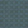 Papeldecor|Textile geometric wallpaper, modern style, teal linen effect|Wallpaper