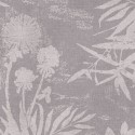 Papeldecor|Papier peint textile fleuri fleurs exotiques tons lilas effet lin|Papier Peint