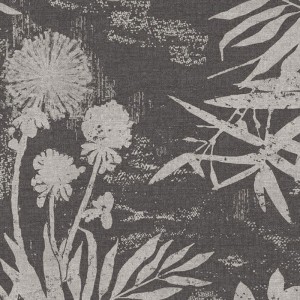 Papeldecor|Tapete Urban Jungle Palmenblätter Beige Creme|Blumen