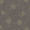 Papeldecor|Papier peint textile marron à pois dorés, rustique et élégant|Papier Peint