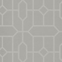 Papeldecor|Tapete geometrisch sandfarben mit metallischen Mustern|Tapeten