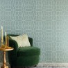 Papeldecor|Papier peint contemporain design géométrique vert|Papier Peint