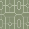 Papeldecor|Vliestapete Geometrische Formen Olivgrün|Tapeten