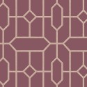 Papeldecor|Wallpaper geometric red, classic and modern design|Wallpaper