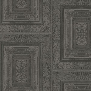 Pip Studio|Wallpaper with large terracotta flowers|Rustic