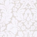 Papeldecor|Papel pintado damasco blanco y beige, elegante y contemporáneo|Papel Pintado